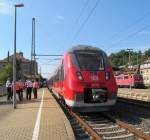 442 274 und 442 273 des Franken-Thringen Express legen am 13.