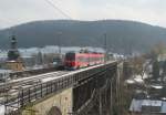 442 272 am 31. Oktober 2012 als RB nach Saalfeld in Ludwigsstadt.