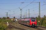 442 277 und ein weiterer Triebzug als RE nach Nrnberg in Breitengbach (28.09.13)