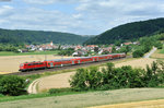 111 182-2 mit dem RB59098 von München nach Nürnberg bei Breitenfurt, 15.07.2015