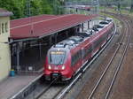 DB 442 815 als RB 18481 von Oranienburg nach Potsdam Hbf, am 08.06.2017 in Birkenwerder.