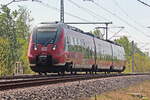 442 144 als RB 22 vom BER Terminal 1-2 nach Königs Wusterhausen am 08.