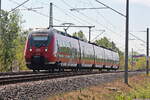 442 829 als RB 22 vom BER Terminal 1-2 nach Lübbenau (Spreewald) am 08.