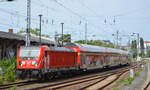 DB Regio AG - Region Nordost mit  147 019  [NVR-Nummer: 91 80 6147 019-4 D-DB] und dem FEX Richtung Flughafen BER Terminal 1 und 2 am 23.05.22 Berlin Greifswalder Str.