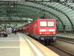 19.07.2009 114 032-6 im Regionalverkehr RE 1 in Berlin Hbf