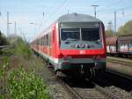 RE38814 von Rostock Hbf nach Cottbus mit 182 004-2(Hinten)steht im Bahnhof Rostock-Bramow