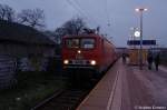 602 (143 204-6) MEG mit der RB21 (RB 18672) aus Potsdam Griebnitzsee in Wustermark.