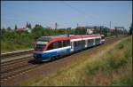 VT 643.04 der Prignitzer Eisenbahn als RB12 nach Bln.-Lichtenberg am 18.06.2012 in Berlin Bornholmer Strae