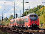 442 629 und 442 132 als RB 22 (RB 28820) von Potsdam Hauptbahnhof  nach Berlin Schnefeld Flughafen bei Diedersdorf auf dem sdlichen Berliner Auenring  am 14.