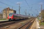 442 317-4 als RB20 (RB 28709) von Birkenwerder(b Berlin) nach Potsdam Hbf in Priort. 24.04.2013