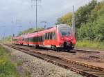 442 620 und 442 132 als RB 22 aus Potsdam in Richtung Berlin Schnefeld Flughafen bei Diedersdorf auf dem sdlichen Berliner Auenring am 16.