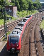 1.6.14 Berliner Innenring, Schönhauser Allee. Bereitstellung 442 823 als RB 19 Richtung Gesundbrunnen.