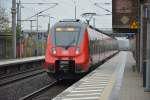 ET 442 (442 331/442 831) fährt am 19.11.2014 auf der RB 19 (92569) nach Lübben.