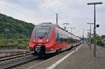 DB Regio 442 291/791 als RB 40 (15106)  Mittelhessen-Express  erreicht am 03.06.17 von Frankfurt (Main) Hbf kommend die Endstation Dillenburg.