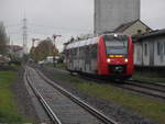 622 542 als RB nach Bensheim bei der Einfahrt in Bürstadt