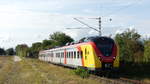 Eine RB11 Bad Soden - Frankfurt Höchst zwischen Sulzbach (Taunus) und Frankfurt Sossenheim.