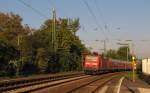 DB 143 132-9 mit dem RE 15420 von Frankfurt (M) Hbf nach Koblenz Hbf, am 14.10.2010 in Erbach (Rheingau).