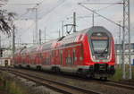 445 002 mit RE 4356(Elsterwerda-Rostock)bei der Einfahrt im Rostocker Hbf.18.10.2019