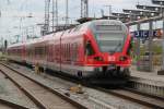 vorderer Zugteil als RE 13011 Rostock-Sassnitz am Ende lief   429 529-1 als berfhrung bis Stralsund mit.03.06.2012