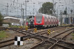 DBpzfa 766.1 als RE 4310(Rostock-Hamburg)bei der Bereitstellung im Rostocker Hbf.07.10.2016 