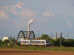 Am Abend des 12.Mai 2013 waren zwei NWB 648er bei Burgstemmen auf dem Weg nach Lhne(Westf.).