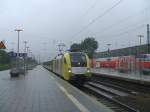 ES 064 U-045 mit RB40  Ruhr-Lenne-Bahn  trifft im Bochumer Hbf.