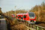 632 112 DB als RB59 in Dortmund Hörde, am 12.02.2022.