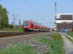 RE 6  Westfalen-Express   (Minden-Dsseldorf) geschoben von der 146 028-6 als Umleiter bei Dortmund-Derne.