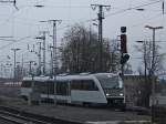 642 334 als ERB9014 aus Hamm bei der Einfahrt in Mnchengladbach Hbf 28.12.09