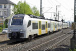 460 505-1 RB nach Köln bei der Ausfahrt vom Bf Remagen - 21.04.2018