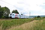 DB Regio Süwex Stadler Flirt3 429 626 am 10.06.18 bei Gau Algesheim 