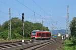 DB Regio 648 205/705 auf der linken Rheinstrecke als RB 23 (12624)  Lahn-Eifel-Bahn  Limburg (Lahn) - Mayen Ost (Urmitz, 04.06.18)