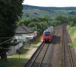 Ein Hamsterbckchen auf Mosel Tour - Montag - Freitag verkehren die Regionalbahnen auf der Obermoselstrecke sogar bis Wittlich Hbf.