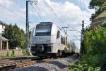 460 010-2 und 001-1 Regio bei der Einfahrt in den Bf Remagen - 29.08.2013