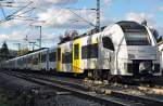 460 501-0 nach Köln bei der Ausfahrt aus dem Bf Remagen - 30.10.2013