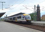 MRB 642 841 + 642 345 als RB 73875 von Dresden Hbf nach Kamenz, am 09.06.2020 in Dresden Mitte.