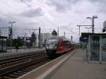 RB 17408 Kamenz - Dresden Hbf bei der Einfahrt in Dresden-Mitte am 18.Juli 2008