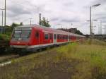 RE 18 nach Cottbus in Dresden Friedrichstadt.