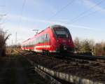 Regionalbahn mit Talent 2 von Coswig nach Dresden.