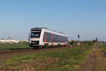 Abellio 1648 924 als Regionalbahn nach Magdeburg.