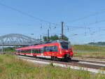 DB 442 777 als RE 4984  Franken-Thüringen-Express  von Nürnberg Hbf nach Leipzig Hbf am 28.06.2019 in Naumburg (S) Hbf.