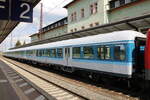 D-GfF 50 80 22-34 240-8 Bnrz 451.4 in der RB 31947 von Saalfeld (S) nach Halle (S) Hbf, am 01.06.2022 in Naumburg (S) Hbf.