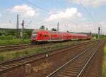 D-DB 50 80 86-03 137-6 DABbuzfa 778.0 als Steuerwagen der RB 26269 aus Halle (S) Hbf, am 30.05.2012 in Naumburg (S) Hbf.