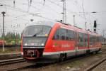 642 169-6 als RB 17959 von Stendal nach Rathenow im Bahnhof Stendal.05.10.2013 