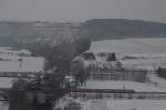 RB20 Eisenach-Halle (Saale) mit 182 *** zwischen Großheringen und Bad Kösen 25.01.2014