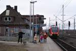 648 344 fhrt am 23.01.2011 als RB nach Aumhle in Bchen ein.