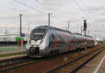 abellio 9442 110 als RB 73924 von Bitterfeld nach Erfurt Hbf, am 04.03.2016 in Erfurt Ost.