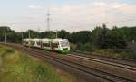 EB VT 336 + VT xxx als EB 81001 von Erfurt Hbf nach Saalfeld (S), am 18.07.2014 bei Ingersleben.