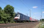 ES 64 U2 - 014 als RegionalBahn unterwegs nach Eisenach kurz vor dem Ziel.