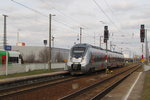 abellio 9442 110 als RB 73924 von Bitterfeld nach Erfurt Hbf, am 04.03.2016 in Erfurt Ost.